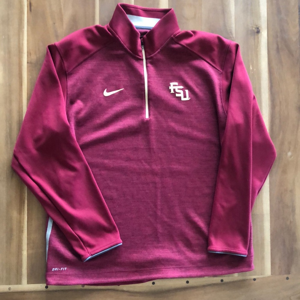 FSU Nike Dri-Fit 1/2 Zip Sweatshirt XL